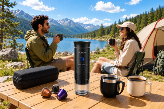 Portable Coffee Machine: Enjoy Fresh Coffee at Home, Work, and While Traveling
