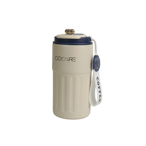 COSARE - 380ml Insulated Coffee Mug with Temperature Display