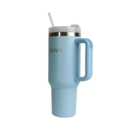 COSARE - 40oz Stainless Steel Tumbler with Lid and Straw