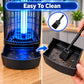 ALSAYAD Smart 3800V Insect Killer Electric 15W UV Light - Black
