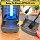 ALSAYAD PRO Smart 3800V Insect Killer Electric 15W UV Light - Grey