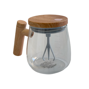 Glass Electric Self-Stirring Mug