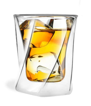 Vialli Design - Double-walled whisky glass 300ML - Cristallo 25509