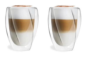Vialli Design - Set of 2 double-walled glasses Cristallo 300ML - 25493