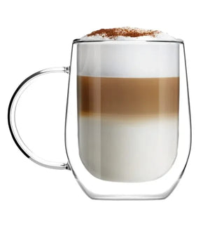 Vialli Design - Set of 2 double-walled glasses Amo 300ML - 8616