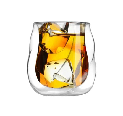 Vialli Design - Enzo double-walled whisky glass 320ML - 8487