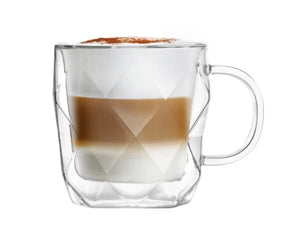 Vialli Design - Set of 2 Geo Cups 330ML - 8500