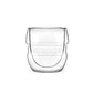 Vialli Design - 2 double-walled espresso glasses 70ML - Sferico 7947