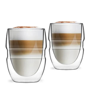 Vialli Design - Set of 2 double-walled glasses 300ML - Sferico 7961