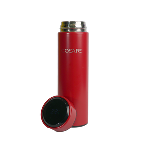COSARE - 500ml Stainless Steel Water Bottle with Temperature Display