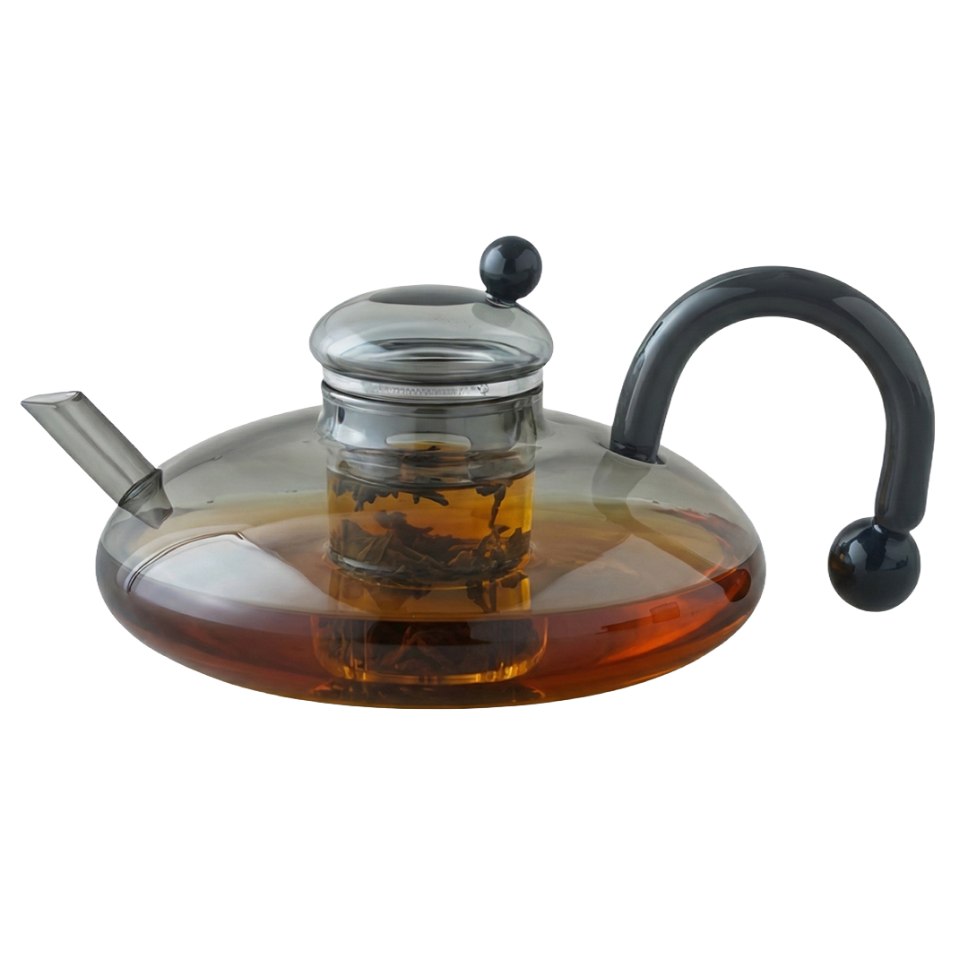 Stylish Borosilicate Glass Teapot