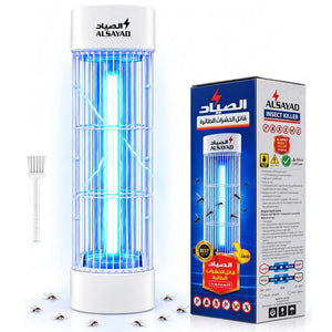 ALSAYAD Smart 3800V Insect Killer Electric 15W UV Light - White